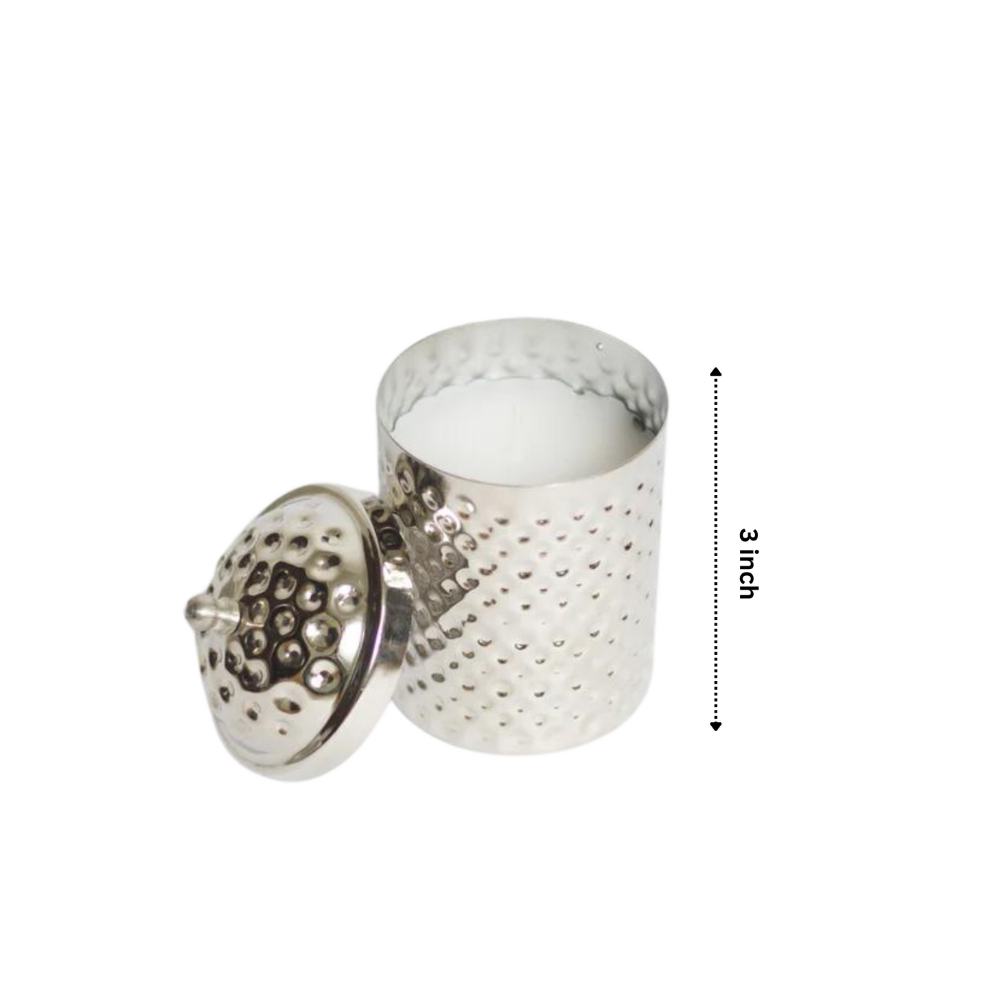 Silver Lavender Scented Candle