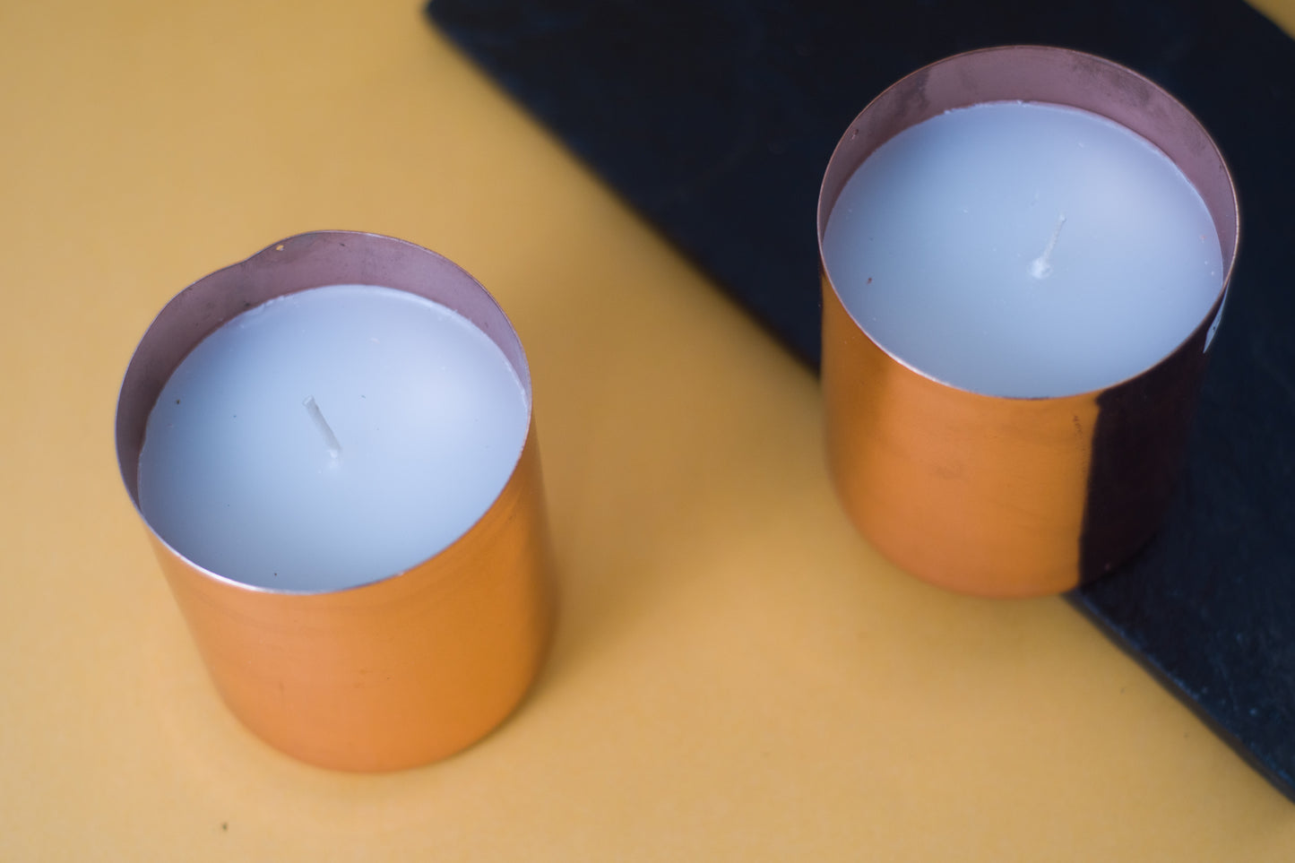 Rose Gold Vanilla Scented Candle