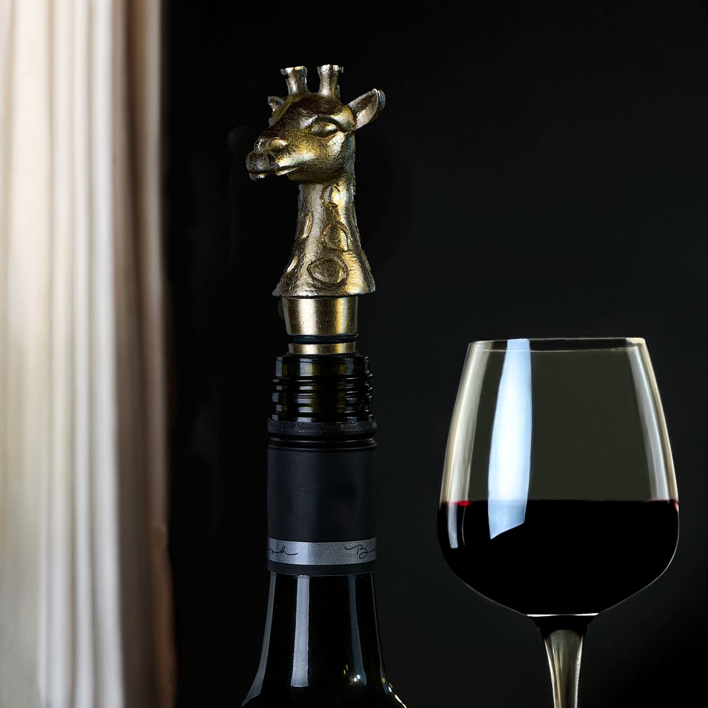 Gold Deer Handcrafted Wine Stopper