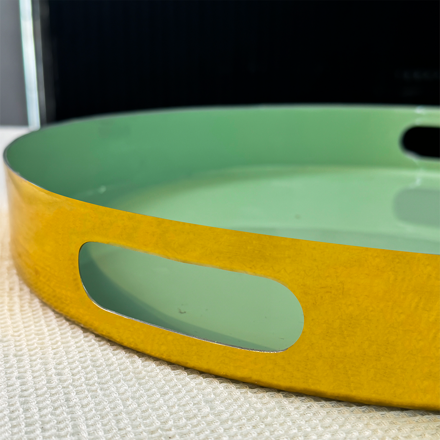 Pastel Green Stainless Steel Tray