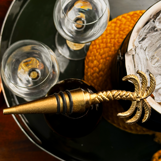 Gold Tree Handcrafted Wine Stopper