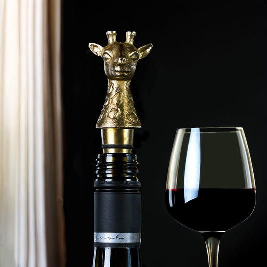 Gold Deer Handcrafted Wine Stopper